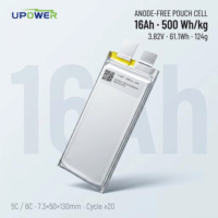 Batterie semi-solide à haute décharge ULi 500Wh/kg 3.82V 16Ah, batterie à haute densité énergétique, cellule Li-ion en pochette pour UAV/eVTOL