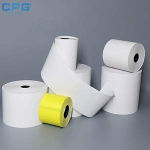 Rouleau de papier thermique premium ultra-lisse 57x40mm 80x80mm pour terminal de paiement de taxi, pour facturation en voiture - Product Image 1