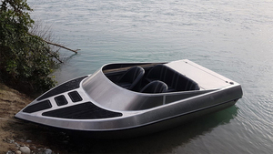 Ecocampor 14ft V-Hull River Jet Boat de luxe professionnel à vendre - Product Image 3