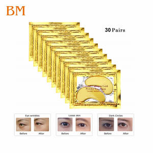 批发24k金水晶胶原蛋白眼罩黑眼圈眼罩 - Product Image 1