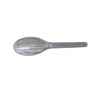Cuillère et fourchette miniatures jetables de qualité exceptionnelle pour les fêtes et la crème glacée, couteau en plastique pliable