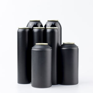 <span class=keywords><strong>Bouteille</strong></span> aérosol en aluminium rechargeable personnalisée de 200/400/500 ml, vaporisateur de <span class=keywords><strong>gaz</strong></span> comprimé, couleur personnalisée, cosmétique, offset EBI - Product Image 1