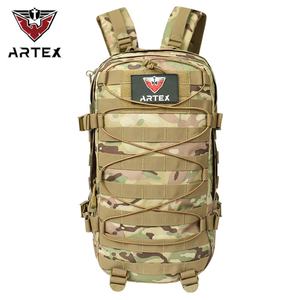 Outdoor Sports Camping Hiking Waterproof Bag CP Khaki Black Camouflage Tactical <b>Backpack</b> - Product Image 1