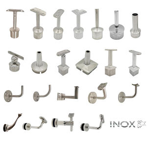 Inox נירוסטה אביזרי מעקה מעקה מעקה מעקות זכוכית אביזרי להבים מעקה - Product Image 2