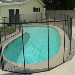 Clôture de piscine en métal amovible, portable, fine, en maille d'aluminium, personnalisée, <span class=keywords><strong>pour</strong></span> piscine - Product Image 4