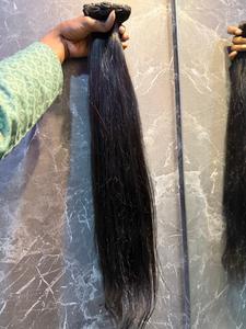 Lot de Cheveux Humains Naturels Lisses d'un Seul Donneur, Non Traités, Vierge, Tissage Longue Texture Lisse pour Extensions, Perruques et Coiffure - Product Image 3