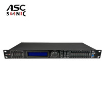 ASCSONIC AD48 Processeur vocal pour enceintes professionnelles 4 entrées 8 sorties, système de traitement audio numérique DSP, contrôleur