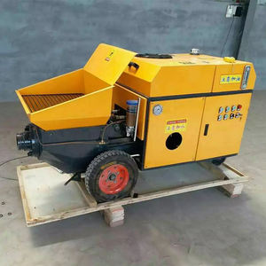 Bomba de Concreto Portátil Mini Personalizable ZLIN con Motor Diésel, Productividad de 20 M/H, Alcance Vertical de 80 m para Transporte de Concreto a Pequeña Escala - Product Image 3