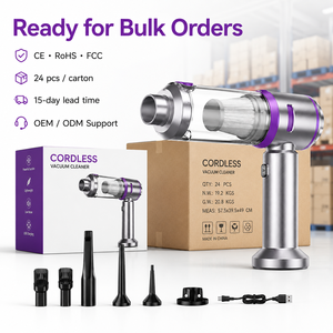 4-in-1 Handheld Cordless <b>Vacuum</b> Cleaner Air Duster Blower Inflator Deflator 20kPa Brushless 100W for Car Keyboard Home OEM ODM - Product Image 6