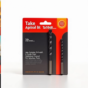 Ttake Carbide <b>Drill</b> Bit Ta1048 6 <b>Guide</b> Pads Optimized Core Coated For Machine Tools - Product Image 2