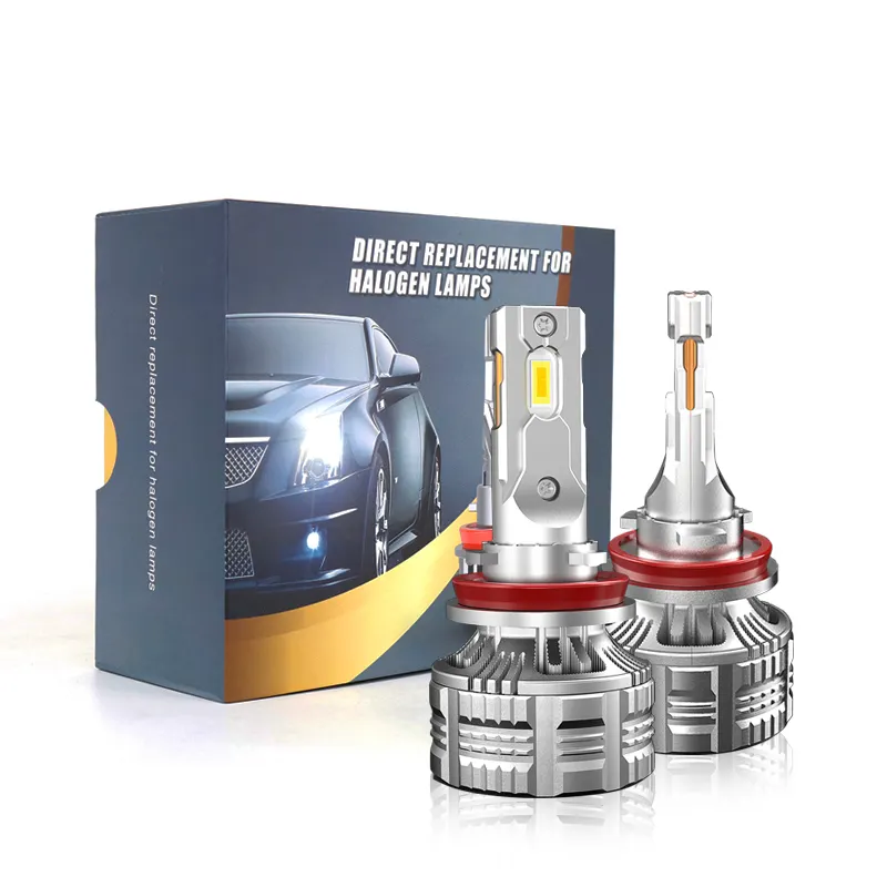 Alta potencia 50W 10000lm CANbus sin errores F7 H7 lámpara LED faro LED Bombilla de coche