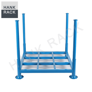 מטען תחבורה לוגיסטי מתלה פלדה מתקפלת אריזת מטען תחבורה לוגיסטי עבור מלגזה פרופיל תואם מסגרת מחסנית - Product Image 2