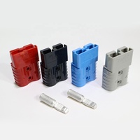Konektor Perakitan Kabel Baterai Kustom 120A 2 Kutub Quick Plug dengan Kontak Crimp untuk Harness Daya OEM
