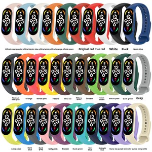 Correa de Silicona Estilo Oficial para Xiaomi Mi Band 7, Correa Deportiva con Hebilla para Xiaomi Mi Band 7/6/5 - Product Image 2