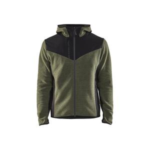 BLAKLADER - 594025364199XXL Veste tricotée Softshell Automne vert/Noir-VESTES DE TRAVAIL EAN 7330509802342 - Product Image 1