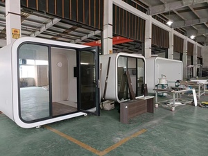 Pequeña sala <span class=keywords><strong>de</strong></span> estar Oficina <span class=keywords><strong>de</strong></span> vaina <span class=keywords><strong>de</strong></span> trabajo prefabricada 20-40 pies Cabina <span class=keywords><strong>de</strong></span> montaje completo Casa <span class=keywords><strong>de</strong></span> baño móvil inteligente - Product Image 2