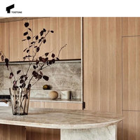 Tostone Ture Quartzite Pierre 30mm Taj Mahal Hone Dalle pour Hôtel Design Industriel Comptoirs De Cuisine Dosseret Décoration