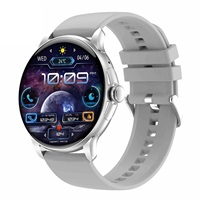 Reloj Inteligente con IA, Pulsera Inteligente con Llamadas Bluetooth, NFC, Monitor de Frecuencia Cardíaca, Presión Arterial, Seguimiento del Sueño y Conteo de Pasos