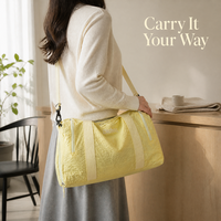 Sac de sport compact DICHOS en nylon avec fermeture éclair, résistant à l'eau, pour le transport à la main ou à l'épaule, sac de voyage portable et réglable