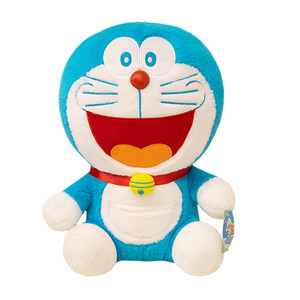 Lớn màu xanh <span class=keywords><strong>Ding</strong></span> Dong mèo Robot nhồi Búp bê chính thức Doraemon đồ chơi sang trọng cho bé gái PP bông để giảm căng thẳng cho trẻ em - Product Image 1