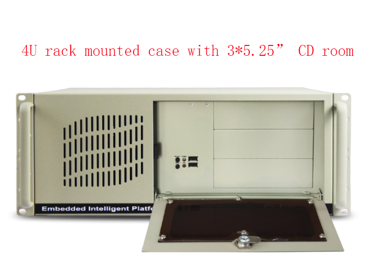 OEM ODM 4u 3Byas Rack Mount Industrial Computer Server Case