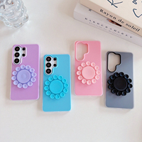 Casing Vakum Viral untuk Samsung S26 S25 Ultra, Penyangga Ponsel Vakum Trendi, Dudukan Multifungsi, Pelindung Belakang Anti Benturan
