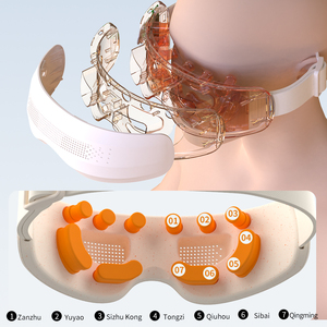 Appareil de massage des yeux électrique sans fil multifonction avec conception de fenêtre visible Chauffage par vibration Caractéristiques de la machine de massage des yeux - Product Image 2