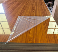 Panneau en MDF UV haute brillance pour armoires de cuisine modernes, placards et panneaux muraux décoratifs