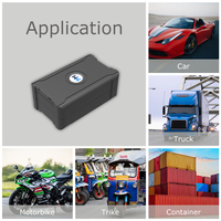 Traqueur GPS Portable de Véhicule avec Carte SIM, Localisateur pour Voiture et Camion, Capteur de Carburant, Positionnement LBS Compatible PC et App iOS, Utilisé pour le Suivi AGPS