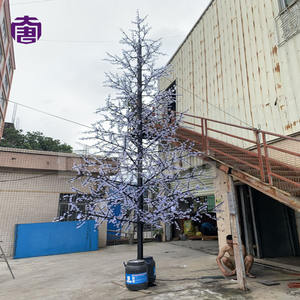 Lumière LED pour arbre à fleurs de cerisier en PVC imperméable et en fer pour décorations extérieures de Noël, d'Halloween et de sites touristiques culturels - Product Image 6