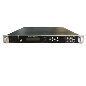 Modulador de RF de TV digital 16HD a 4 Carrier DVB-T ISDBT ATSC HD Codificador Modulador