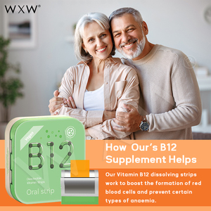 Patchs énergétiques à la vitamine B12 à dissolution rapide OEM pour adultes et enfants Bonne efficacité Patch de supplément de vitamine B12 sous marque privée - Product Image 2