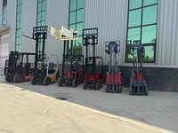 Chargeurs approuvés par l'usine de haute qualité1 tonne 2 tonnes AC alimenté transpalette électrique chariot élévateur