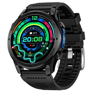 สมาร์ทวอทช์ GTH5 รุ่นใหม่ IP68 หน้าจอสัมผัส ซิลิโคน GPS รองรับการโทร วัดอัตราการเต้นของหัวใจ วัดออกซิเจนในเลือด วัดความดันโลหิต GloryFit - Product Image 6