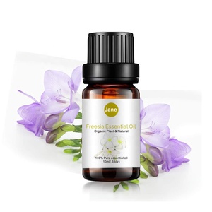Huile essentielle de freesia 100% pure, biologique, naturelle, aromathérapie, huile de jasmin et de musc blanc pour diffuseur, fabrication de bougies, parfums et fragrances - Product Image 1