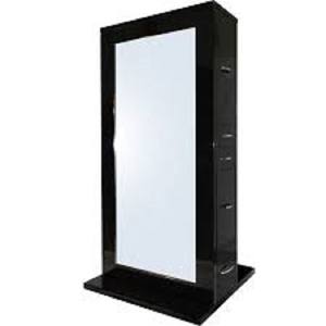 Moderna Estación de <span class=keywords><strong>Espejo</strong></span> <span class=keywords><strong>para</strong></span> Salón de Belleza <span class=keywords><strong>con</strong></span> Soporte de Pared <span class=keywords><strong>para</strong></span> Uso en Centros Comerciales, Mesa de Peinado y Estilismo Única USTK-1152 - Product Image 2