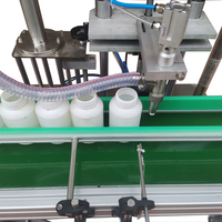 Machine de remplissage de bouteilles de crème, lotion, mayonnaise, confiture, sauce rapide