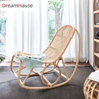 Dreamhause טבעי אמיתי קש פנאי נדנדה אחת כיסא יפני מרפסת שולחן קפה ספה כיסא סט