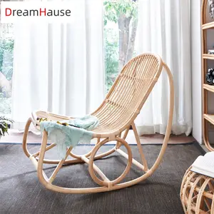Dreamhause טבעי אמיתי קש פנאי סלון נדנדה אחת כיסא יפני מרפסת שולחן קפה ספה כיסא סט
