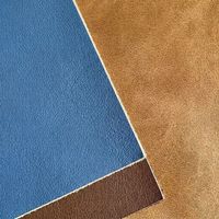 Cuir thermique PU imprimé avec support non tissé, changement de couleur activé par la chaleur, épaisseur 0,6-0,7 mm, pour housses de sacs et carnets