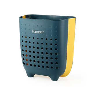 Laundry Basket Foldable Laundry Basket Plastic Wall-mounted Laundry Basket