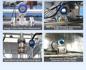 Débitmètre numérique à sortie 4-20mA/impulsions, débitmètre immergé OEM en acier inoxydable 8 pouces YK-LDG, en promotion - Product Image 6