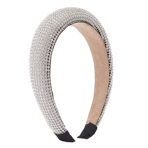 Hua Liyu – bandeau en éponge avec strass pour femmes, accessoires de coiffure élégants pour le quotidien, avec traitement diamanté Sh74145 - Product Image 5