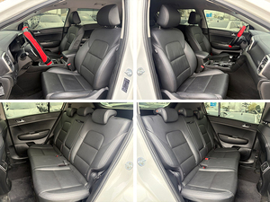 2019 BLANC Marque coréenne Véhicule d'occasion Sportage The Bold Auto Diesel SUV Double sortie d'échappement Clé intelligente LDWS Climatisation automatique Sièges chauffants - Product Image 3