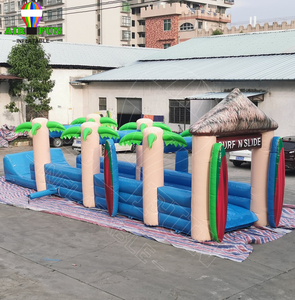 Aifun 12x3m extérieur jeux d'eau gonflables <span class=keywords><strong>toboggan</strong></span> gonflable plat <span class=keywords><strong>toboggan</strong></span> gonflable pour le plaisir - Product Image 1