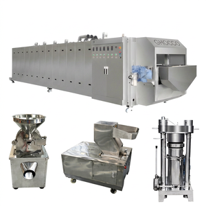 Automatic Cocoa Bean Processing Line Cocoa Oil Extracting Butter Equipment for Cocoa Plantation - Product Image 1