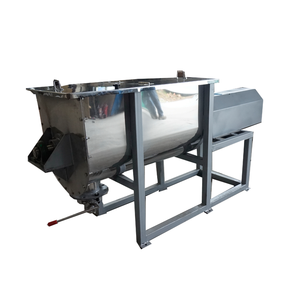 Mezcladora Horizontal de Cinta de Acero Inoxidable con Motor AC/DC, Capacidad de 500L, para Químicos y Procesamiento de Alimentos, de Alta Resistencia y Ahorro Energético - Product Image 1