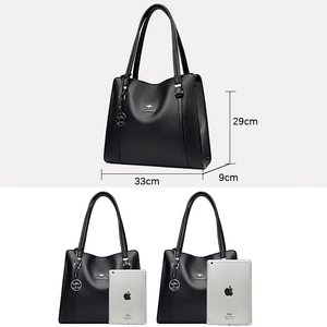 Borse da donna Vintage borsa a tracolla di lusso firmate signore di grande capacità borse borsa Sac a Main - Product Image 5