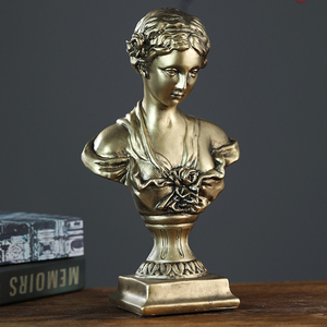 Sculptures en gros Décoration d'intérieur Résine Vénus Athéna Thémis Statue de <span class=keywords><strong>déesse</strong></span> grecque Figurines romaines personnalisées Souvenirs Cadeau - Product Image 3