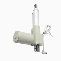 Actionneur linéaire médical 6000N 5mm/s 24V 500mm de course avec capteur Hall pour système de lit d'hôpital, maison intelligente et vélo électrique